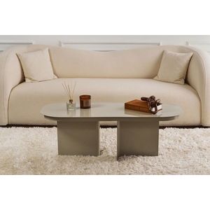 Masuta de cafea, Hanah Home, Shb-010-B, 120x45x44 cm, Grej imagine