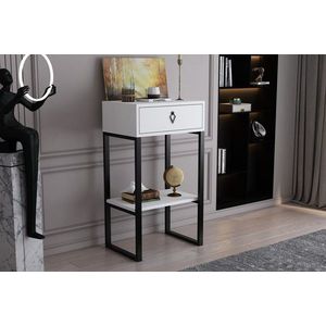 Dulap, Hanah Home, Valanti, 50x90x35.3 cm, Alb imagine