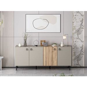 Consola, Hanah Home, Mila, 180x75x45 cm, Gresie / Dore imagine