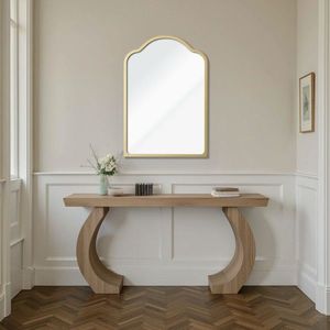 Oglinda decorativa, Hanah Home, King 30 x 45, 30x45 cm, Auriu imagine