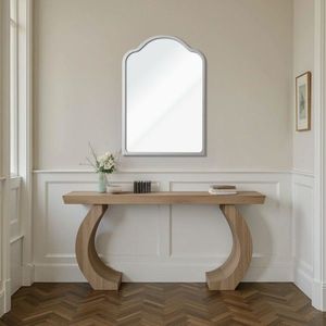 Oglinda decorativa, Hanah Home, King 47 x 70, 47x70 cm, Argintiu imagine