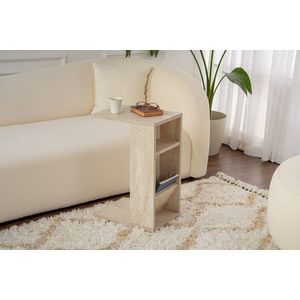 Masuta, Hanah Home, Filinta, 30x63x40 cm, Travertin imagine