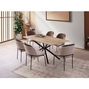 Masa, Hanah Home, Nox, Stejar imagine