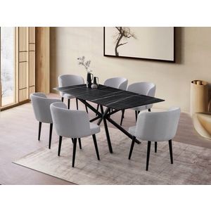 Masa, Hanah Home, Nox, Negru imagine