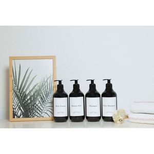 Set dozator de sapun, L'essentiel Maison, Trovesd2, Negru imagine