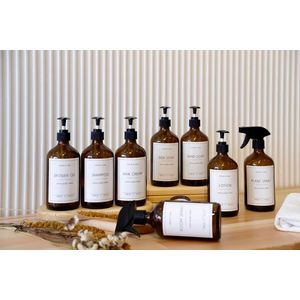 Set dozator de sapun, L'essentiel Maison, Troveacset, Chihlimbar imagine