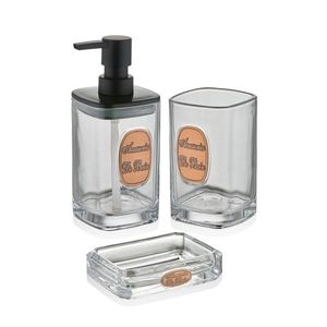 Dozator sapun lichid, L'essentiel Maison, BNY0030, Transparent imagine