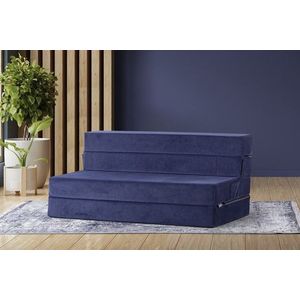 Canapea extensibila 2 locuri, Atelier del Sofa, 363SLD1133, Albastru imagine