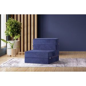 Fotoliu extensibil, Atelier del Sofa, 363SLD1138, Albastru imagine