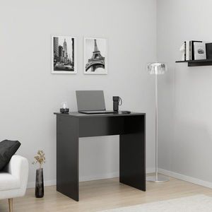 Birou, Hanah Home, White, 72x75x57 cm, Antracit imagine