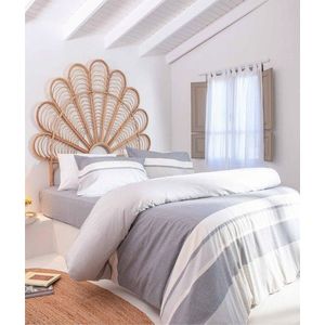 Lenjerie de pat pentru o persoana, L'essentiel Maison, Viento, Antracit / Gri imagine