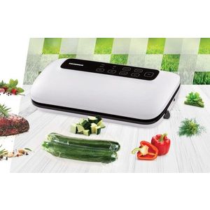 Aparat pentru vidat alimente Infinity Pack, Heinner, 120W, alb/negru imagine