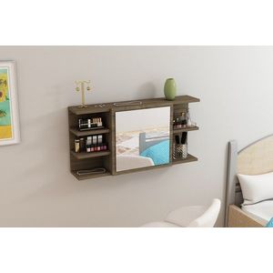 Dulap de machiaj, Hanah Home, Marta, 90x45x18.4 cm, Maro imagine