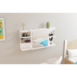 Dulap de machiaj, Hanah Home, Marta, 90x45x18.4 cm, Alb imagine