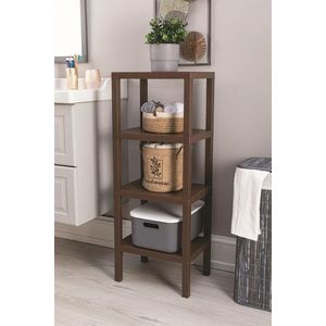 Raft multifuncțional din plastic, OMS-2115-K, Maro imagine