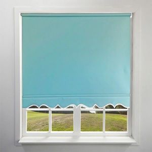 Jaluzea tip rulou, Ruby, P-161 - Blue, 60x200 cm, poliester, albastru imagine