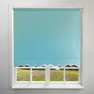 Jaluzea tip rulou, Ruby, P-161 - Blue, 100x200 cm, poliester, albastru imagine