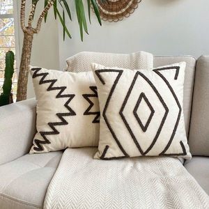 Set fete de perna, Rustic Pillow Set Cover, Maro imagine