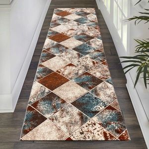 Covor, 010, 100x300 cm, Multicolor imagine