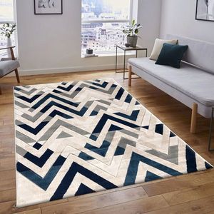 Covor, H776, 150x230 cm, Albastru imagine