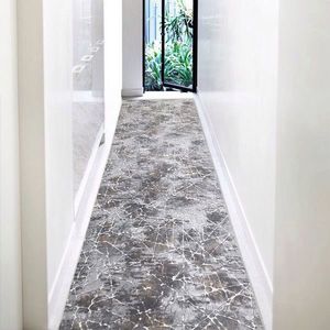 Covor, 1084, 100x200 cm, Gri/Muștar imagine