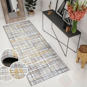 Covor, 2639, 80x250 cm, Mustar / nurca imagine