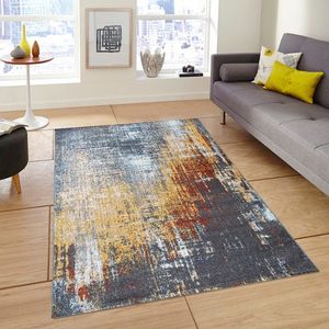 Covor, G6391, 200x290 cm, Albastru imagine