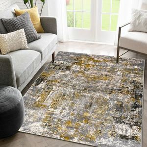 Covor, G3904, 200x290 cm, Crem / Galben imagine