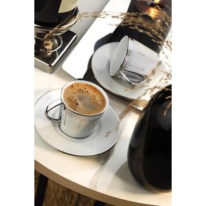 Set de cafea Kutahya Porselen, TL04KT540P10751, 4 piese, portelan imagine