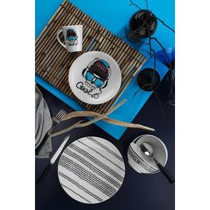 Serviciu de masa, 4 piese, Kutahya Porselen, ZG04YS42010871, portelan imagine