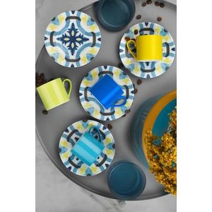 Set de cafea Kutahya Porselen, NNRU08KT898302, 8 piese, portelan imagine