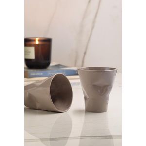 Set 2 cani de cafea Kutahya Porselen, CRH02EKF0003, 120 ml, portelan imagine
