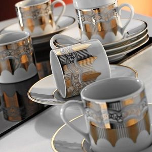 Set de cafea Kutahya Porselen, RU12KT4307048, 12 piese, portelan imagine