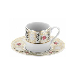 Set de cafea Kutahya Porselen, RU12KT4307734, 12 piese, portelan imagine