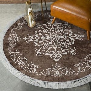 Covor, Aln400616Ka18, 180x180 cm, Maro imagine