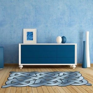 Covor, Aln600147Mv08, 180x280 cm, Albastru imagine