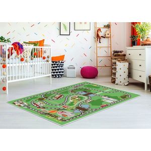 Covor, Kids-47, 80x120 cm, Verde imagine