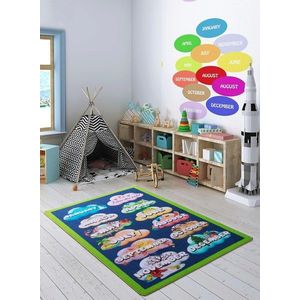 Covor, Months, 133x190 cm, Multicolor imagine