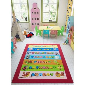 Covor, The Week, 133x190 cm, Multicolor imagine