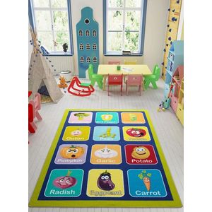Covor, Vegetables, 133x190 cm, Multicolor imagine