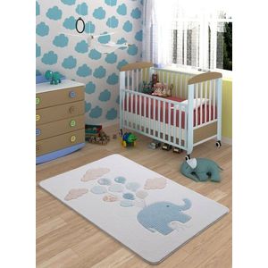 Covor, Sweet Elephant, 133x190 cm, Multicolor imagine