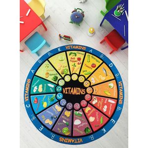 Covor, Vitamins, Multicolor imagine