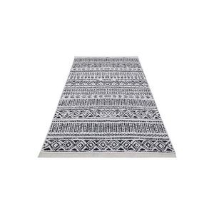 Covor, Ar 03, 120x180 cm, Alb/Negru imagine