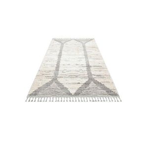 Covor, Sdy 01, 120x180 cm, Alb/Gri imagine