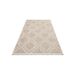 Covor, Czy 03, 80x300 cm, Gri / Bej imagine