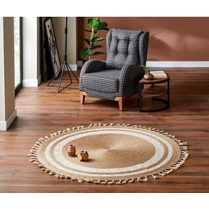 Covor, Ptn 06, 120x120 cm, Crem imagine