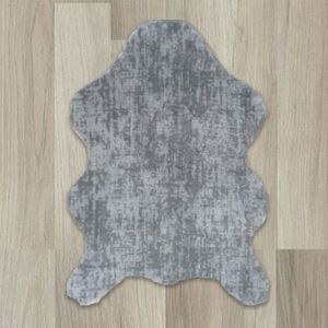 Covor, Post Pattern, 60x90 cm, Gri deschis imagine