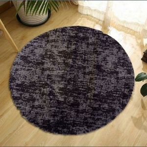 Covor, Oval Plush, Gri inchis imagine