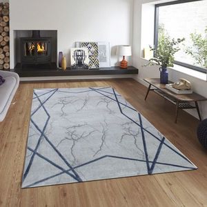 Covor, 9227, 80x150 cm, Albastru imagine