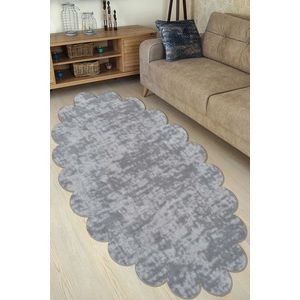 Covor, Ellipse Daisy Pattern, 100x150 cm, Gri deschis imagine